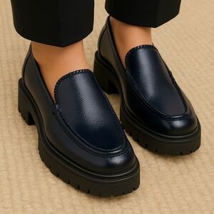 NYDJ Women's Black Henna Platform Loafer - SIZE 11 - NIB